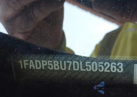 2013 Ford C-Max Hybrid Sel из США, поврежденный, VIN 1FADP5BU7DL505263